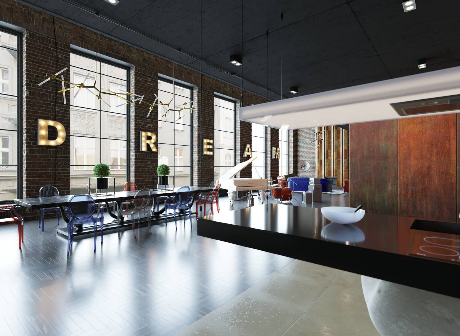 Лофт для метросексуала