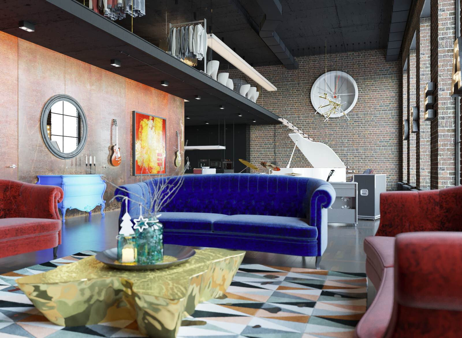 Лофт для метросексуала