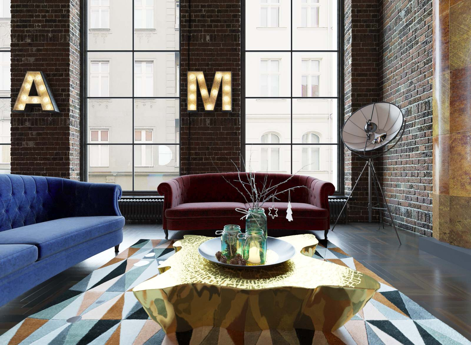 Лофт для метросексуала