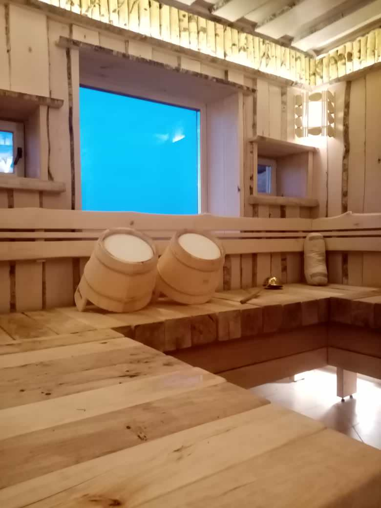 Русская парная в старорусском сказочном стиле