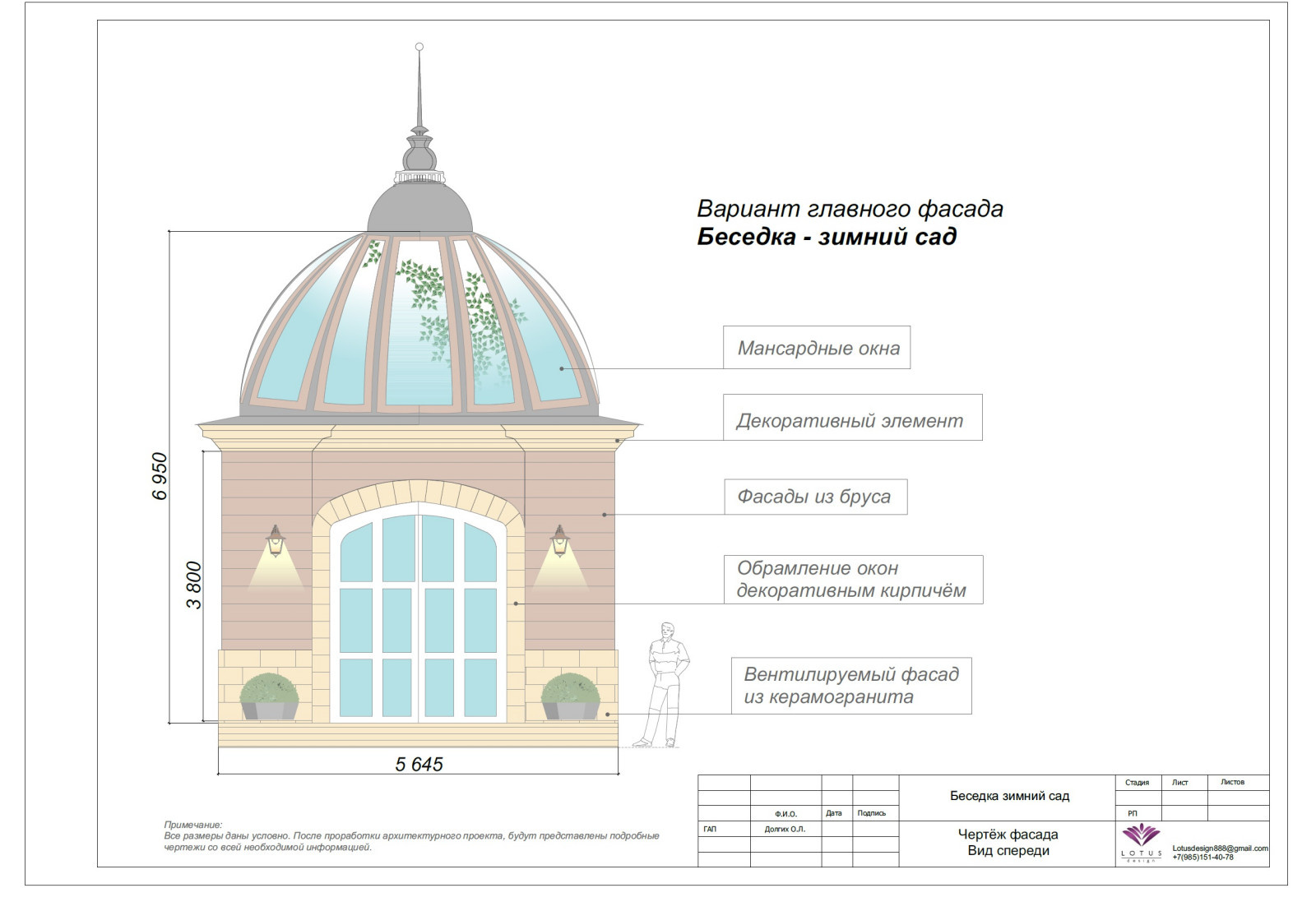 Работы по экстерьеру