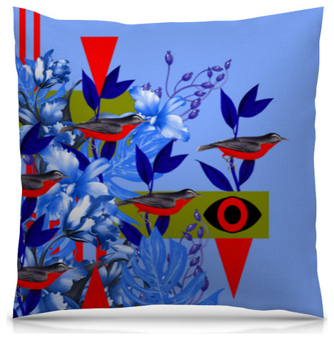 Авторские принтовые подушки для интерьера