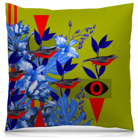 Авторские принтовые подушки для интерьера