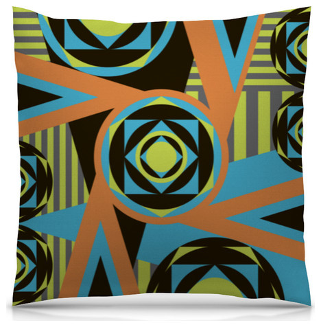 Авторские принтовые подушки для интерьера