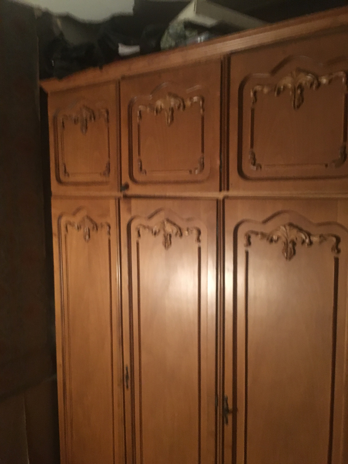 Ремонт и частичная реставрация шкафа