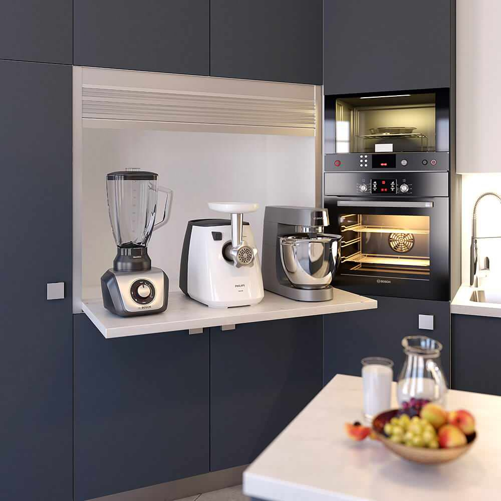 Кухня в стиле минимализм