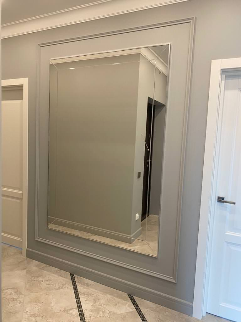 Зеркала с алмазной гравировкой в профиле