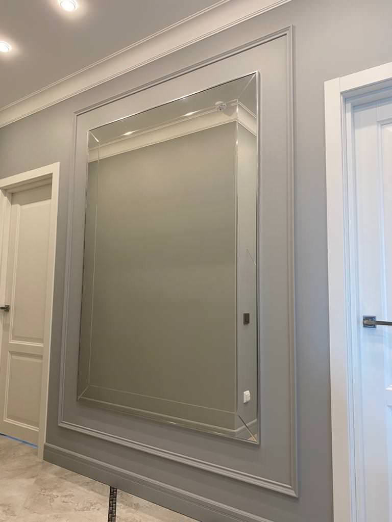 Зеркала с алмазной гравировкой в профиле