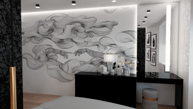 спальня в современном стиле