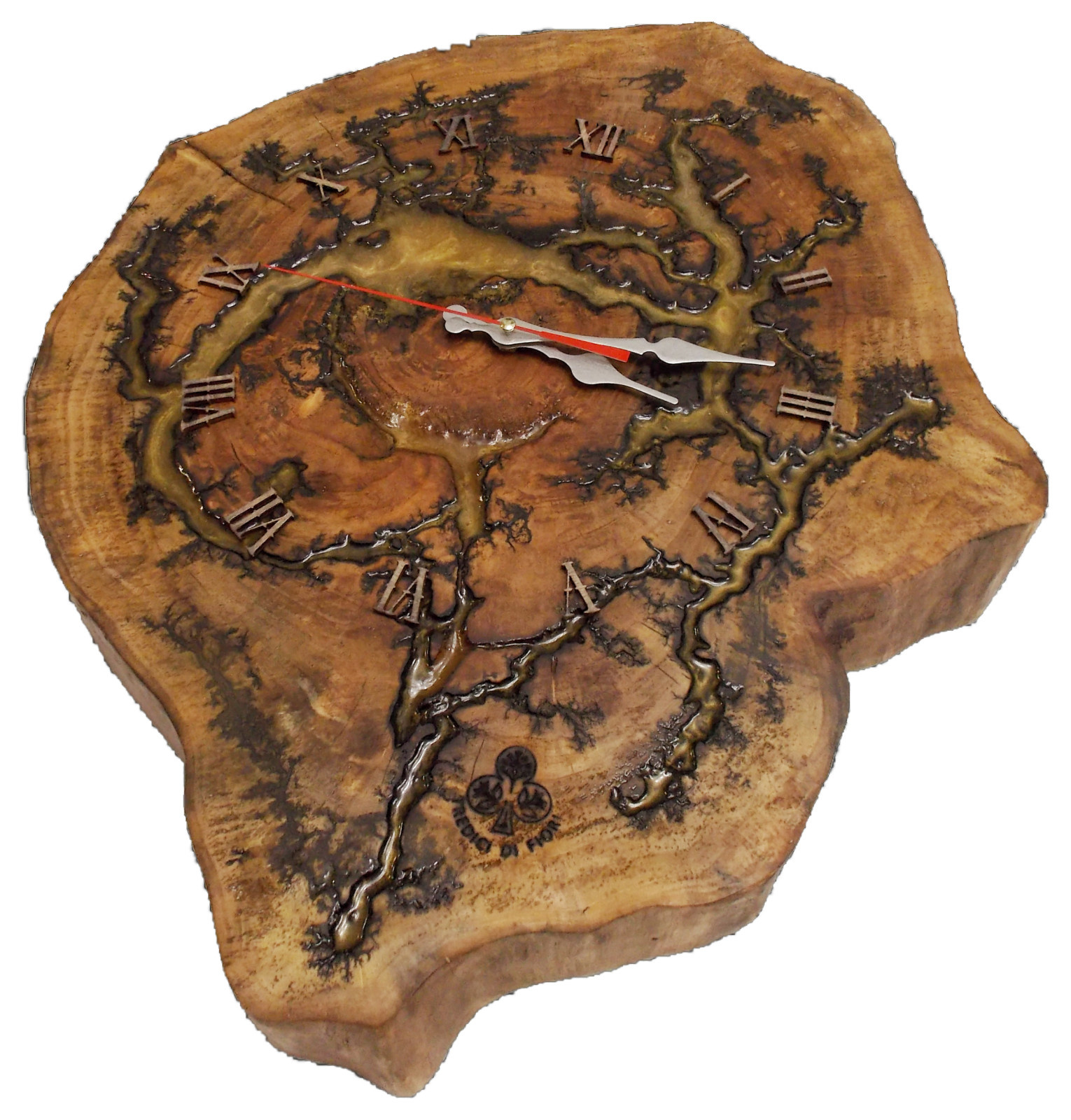 Настенные часы ручной работы