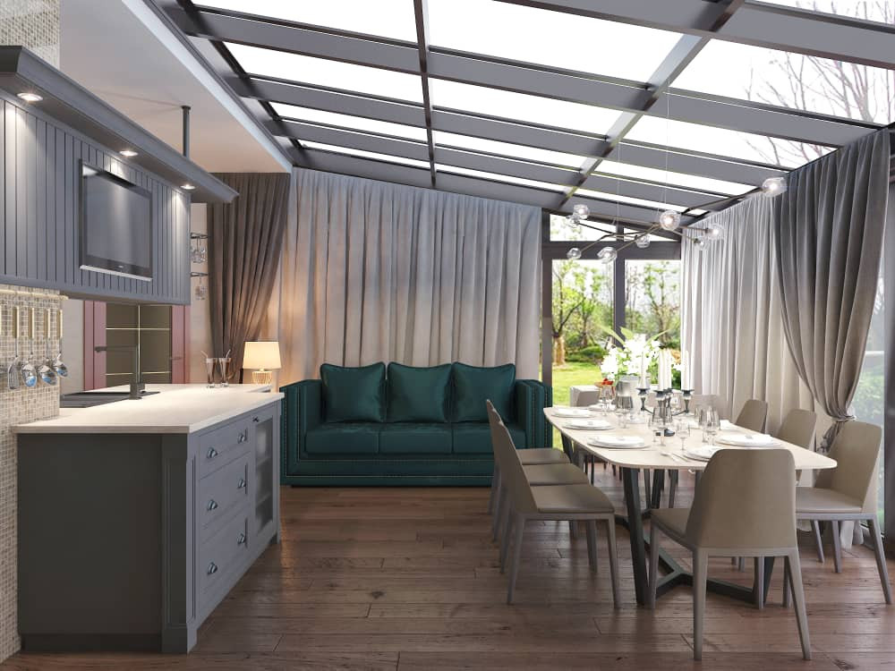 Веранда в Южном Бутово