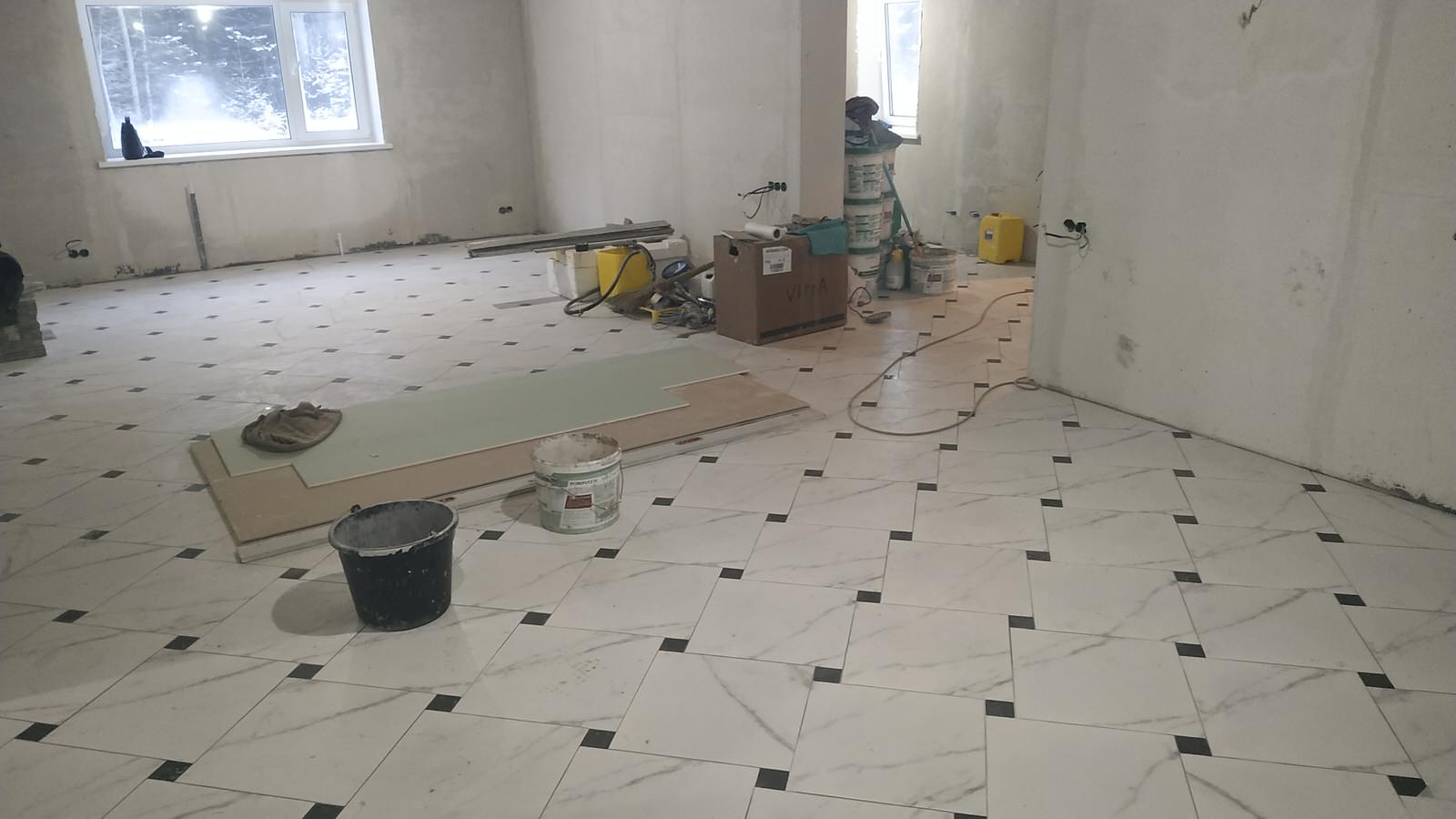 Ремонт коттеджа Минино