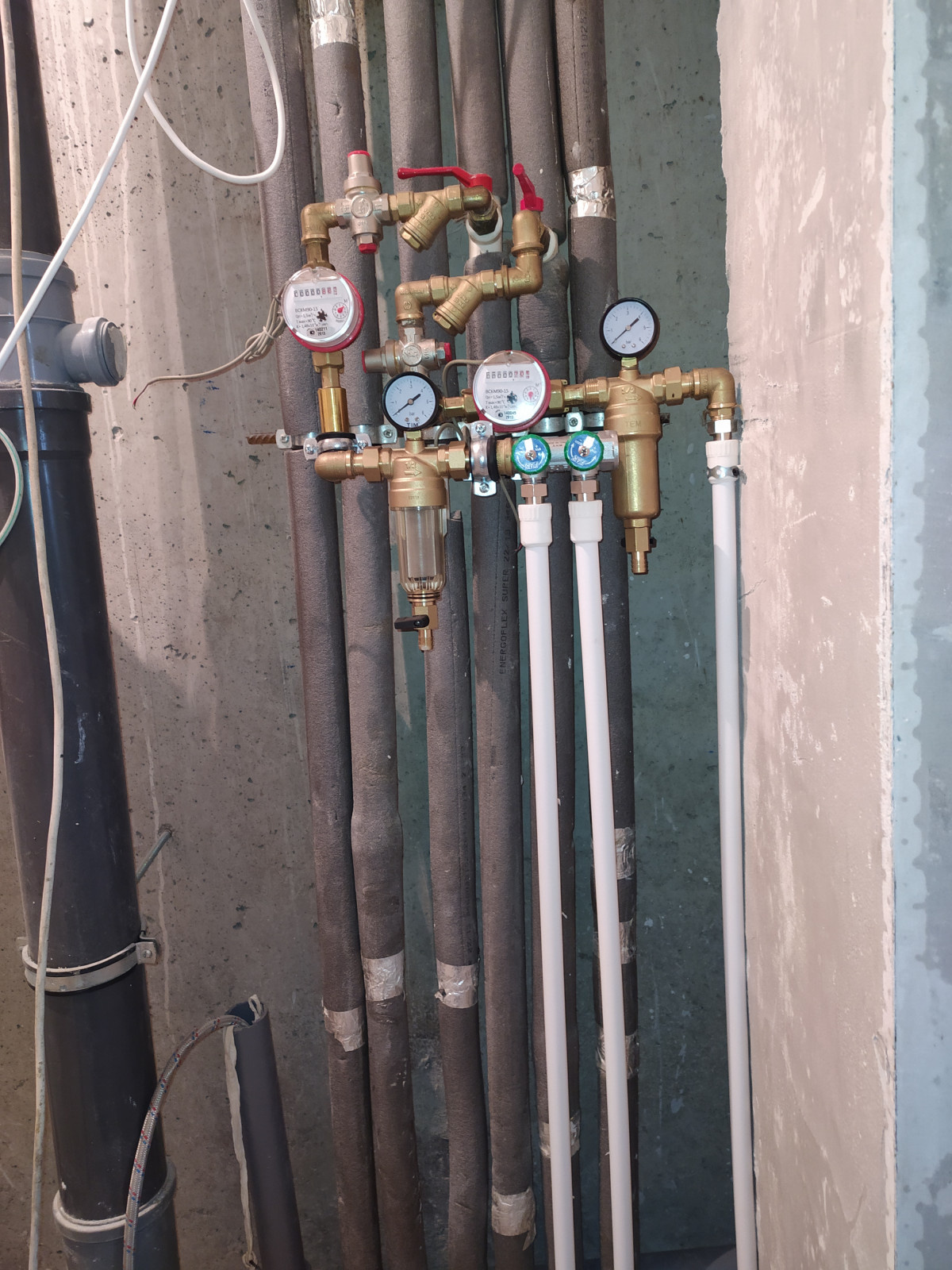 Сантехника в санузлах