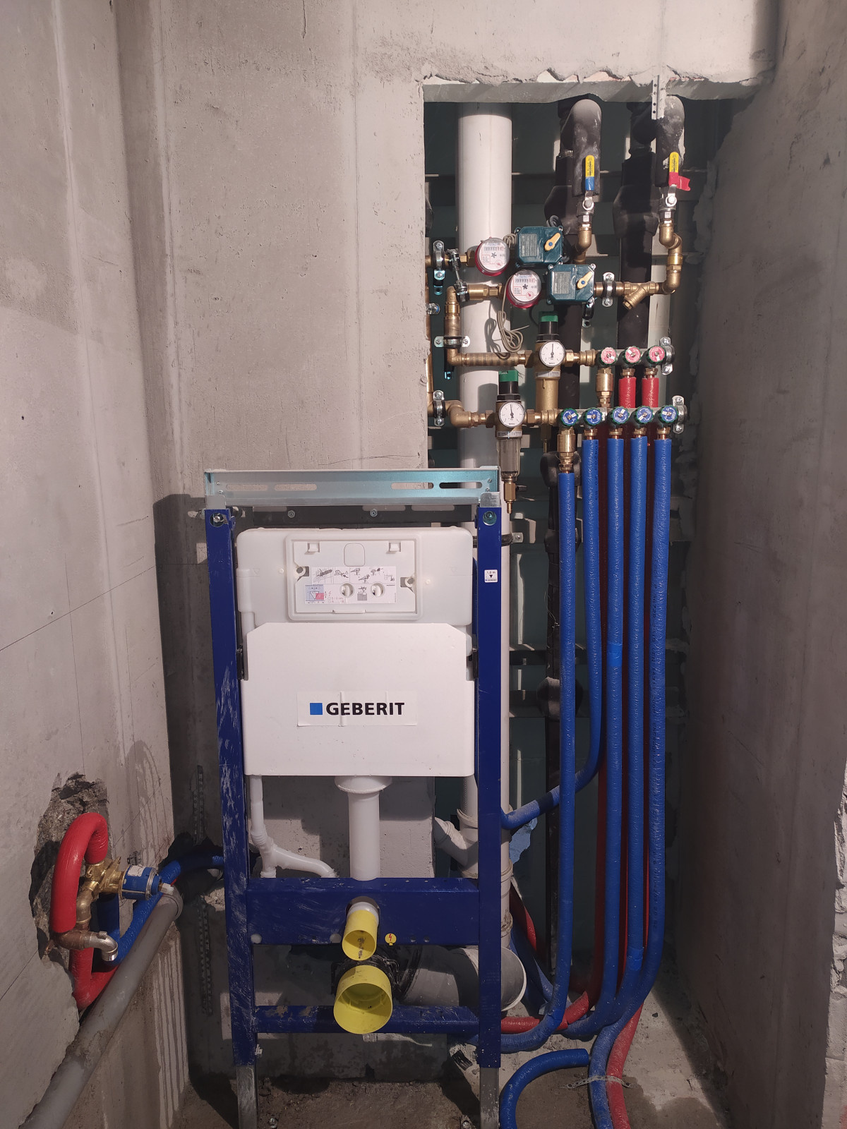 Сантехника в санузлах