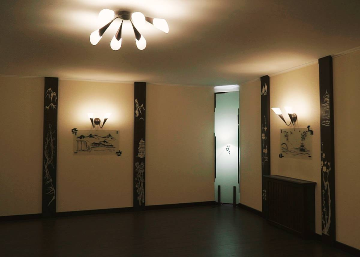 Холл в спа-отеле в восточном стиле