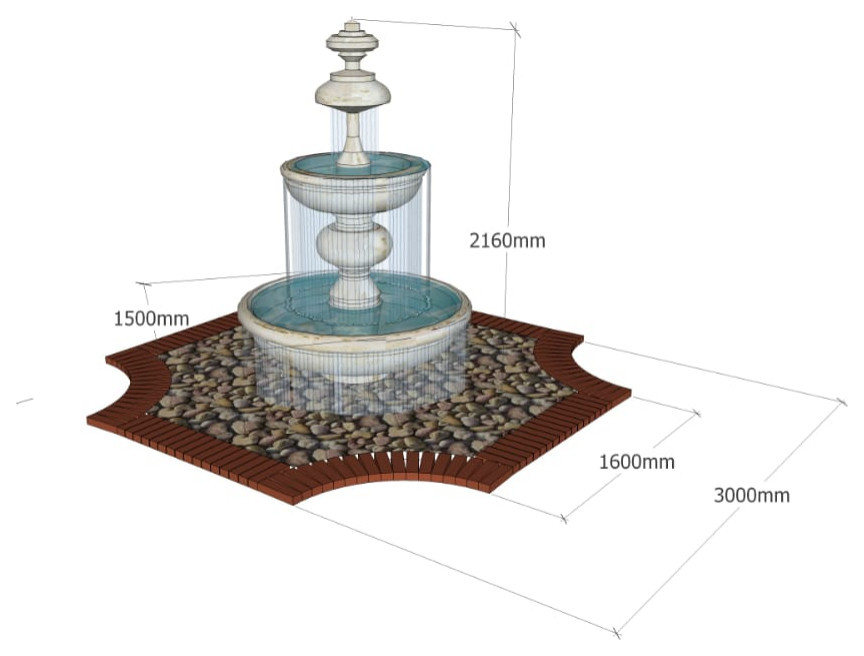 Классический фонтан в Стрельне
