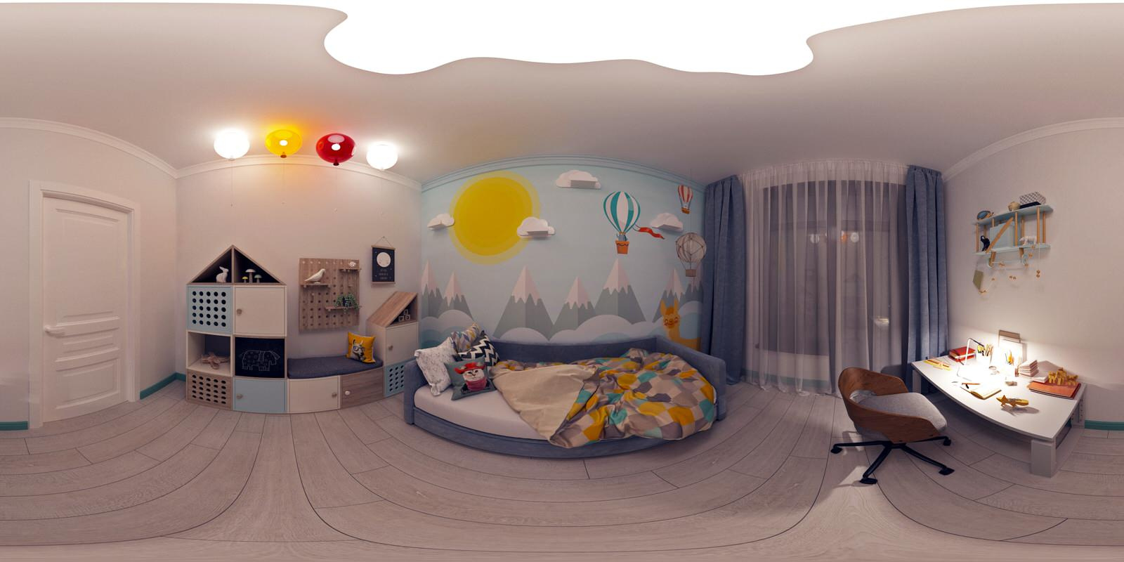 Комната блогеров с необычными стенами от Alltowall