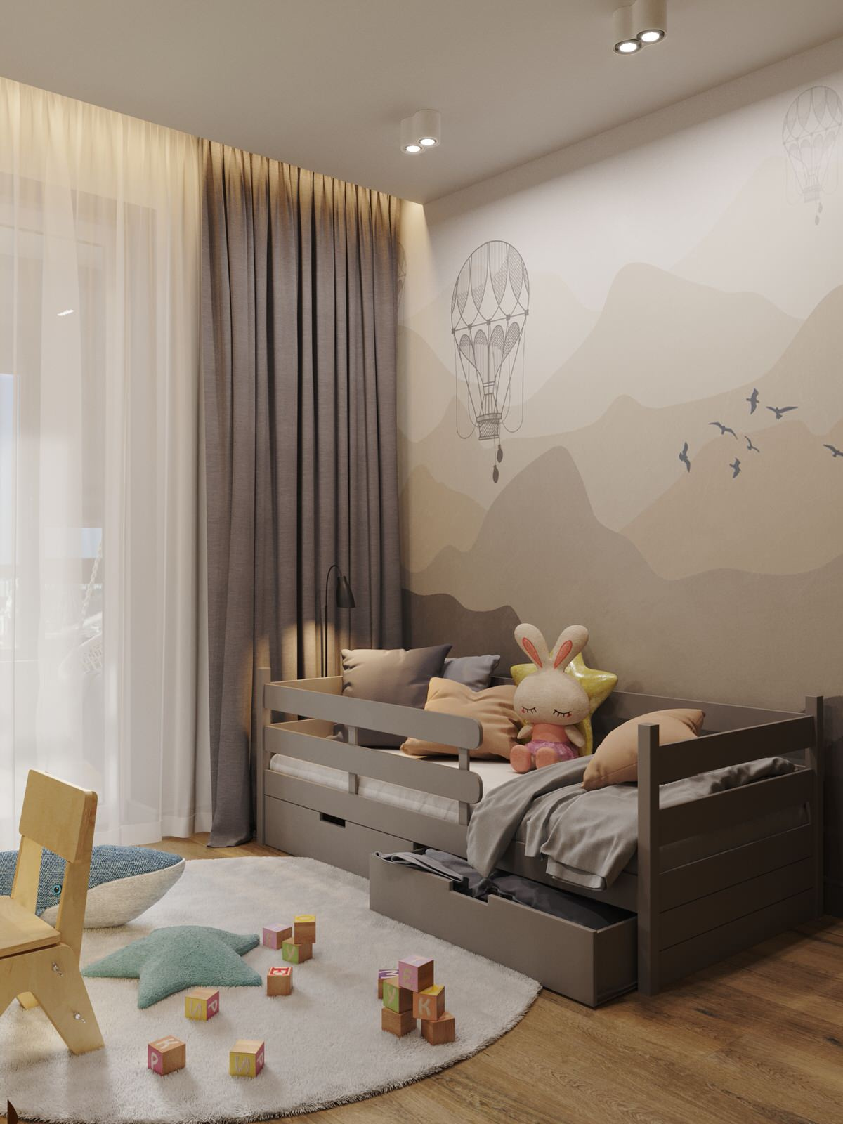 Квартира в кофейных тонах ЖК 230 Футов