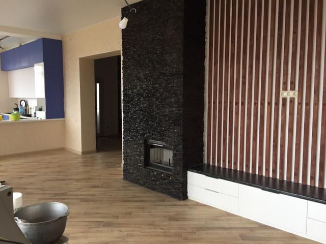 фото процесса ремонта в загородном доме г Красноярск