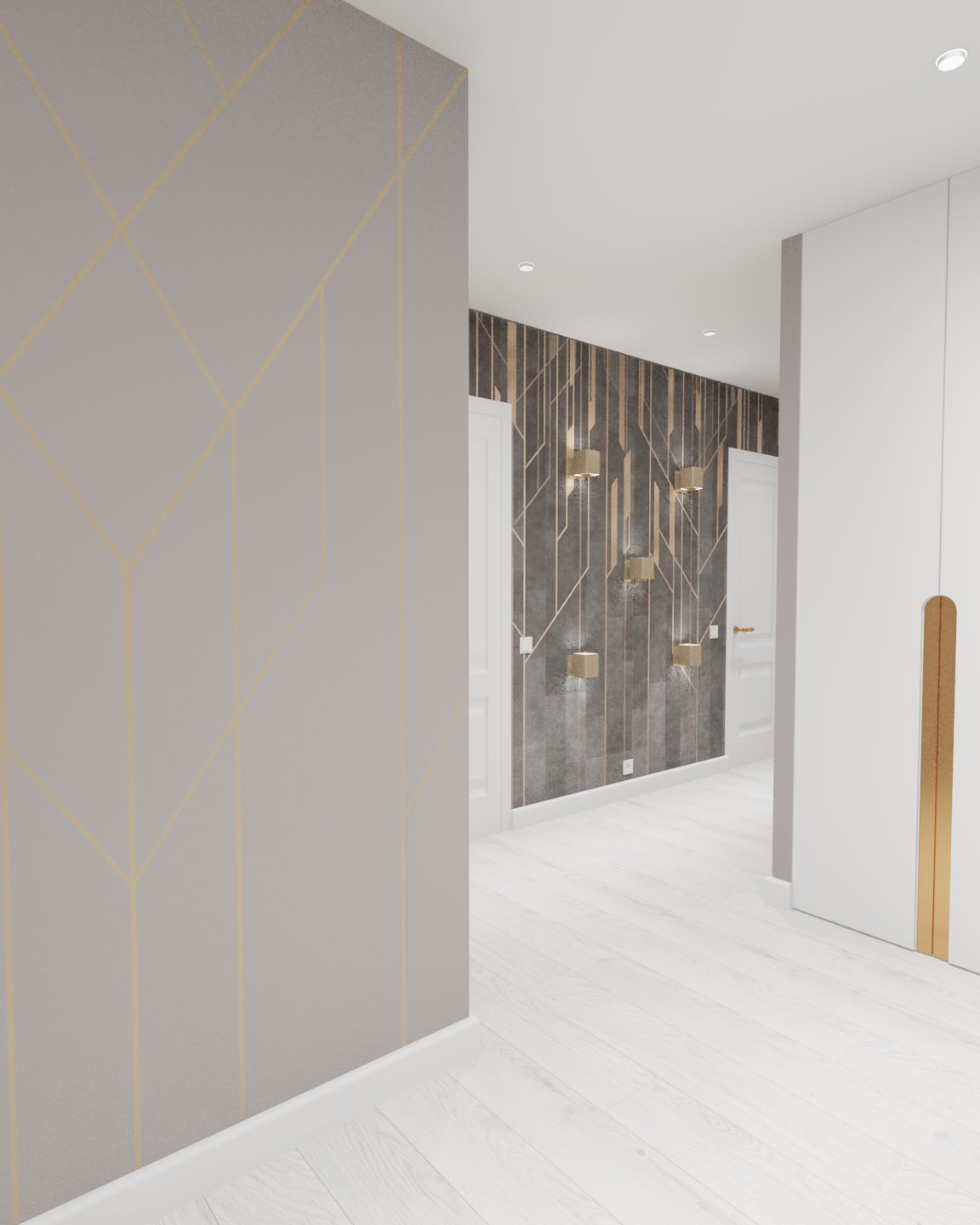 Яркая прихожая