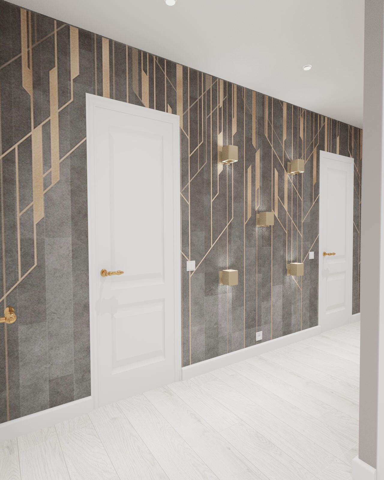 Яркая прихожая