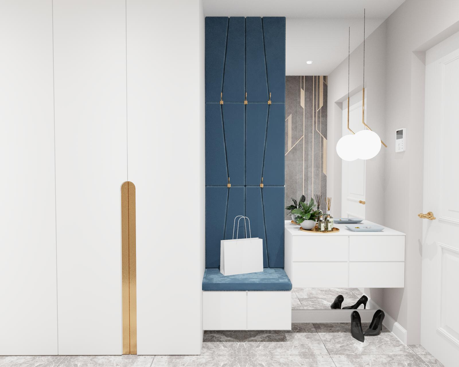 Яркая прихожая