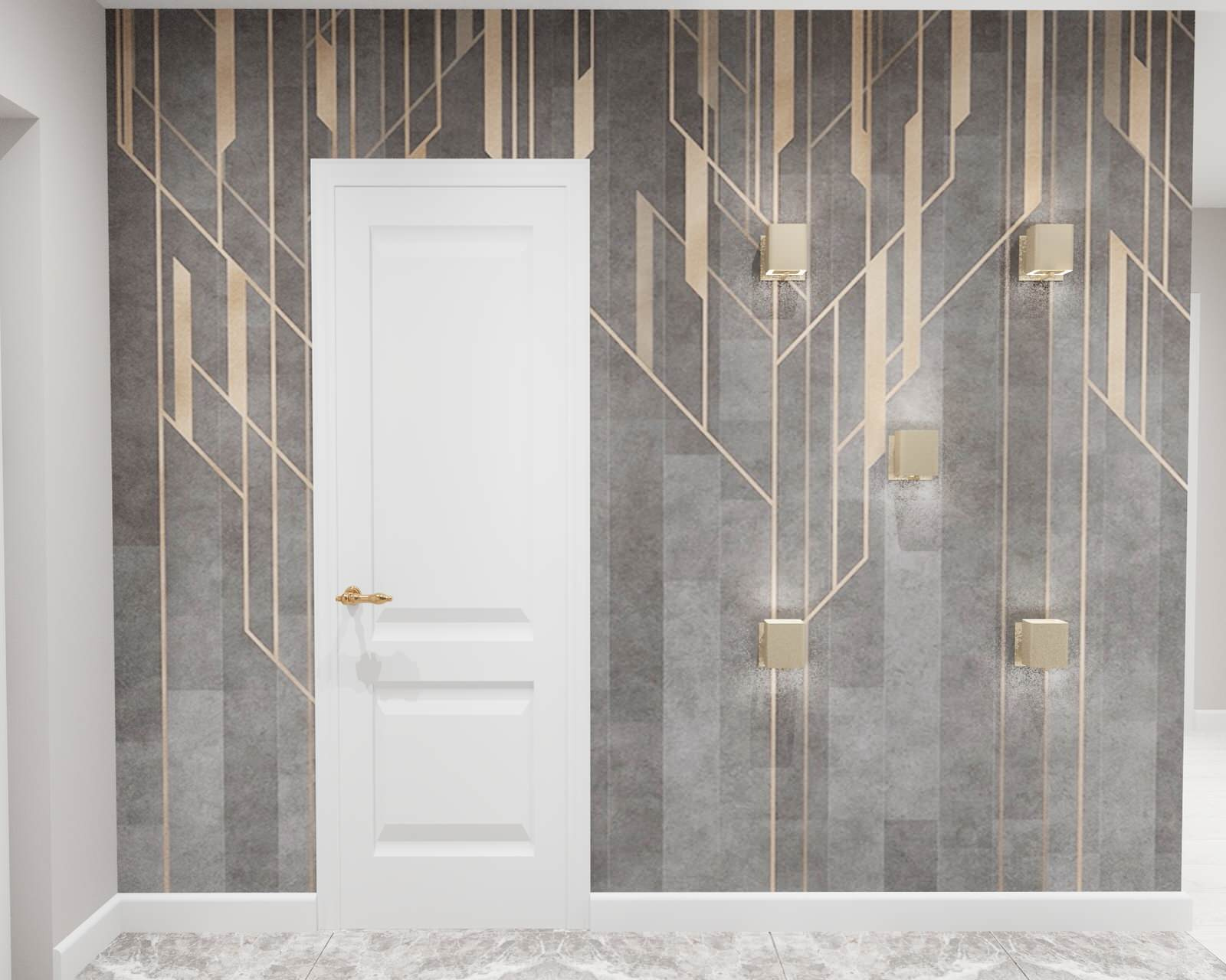 Яркая прихожая