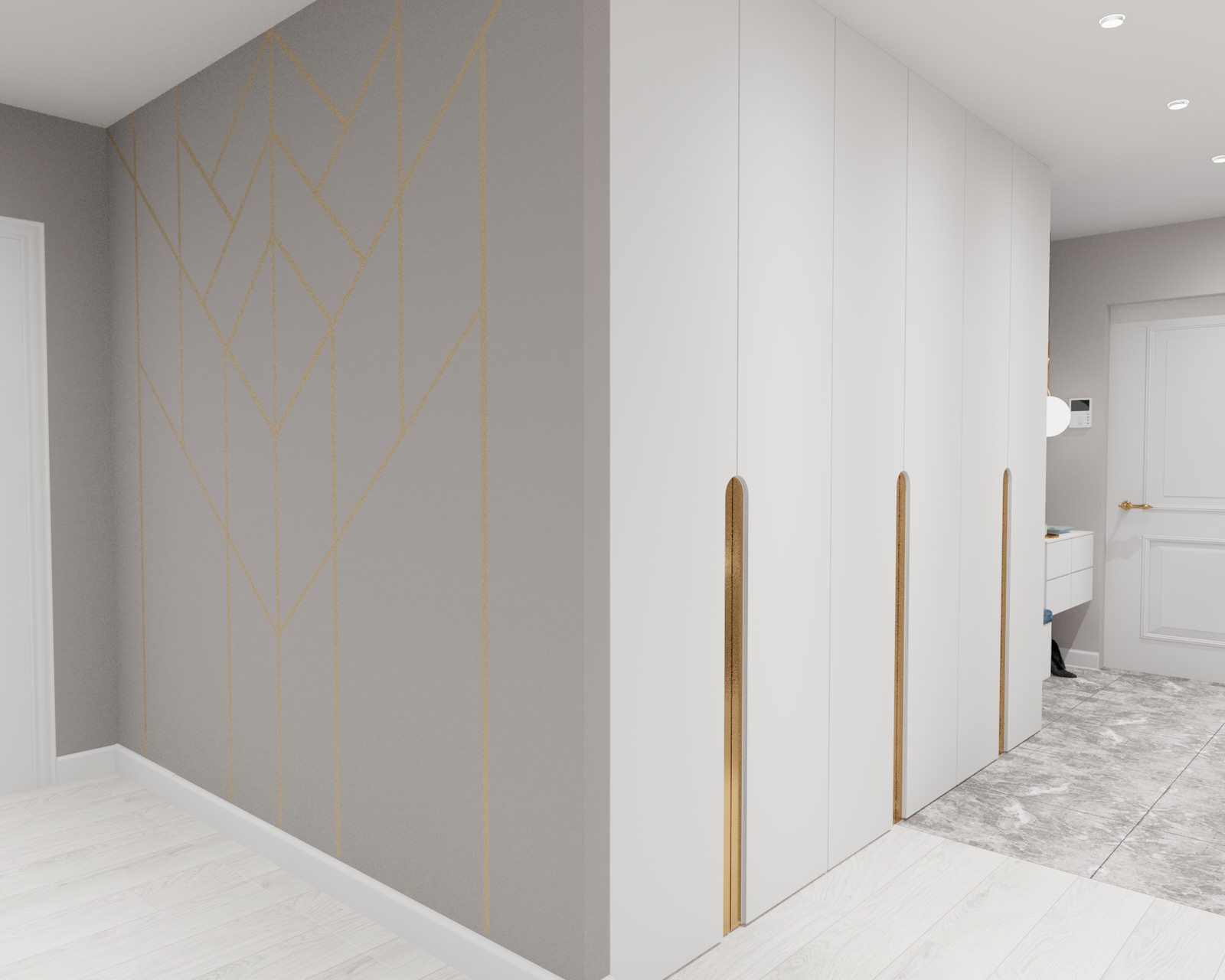 Яркая прихожая