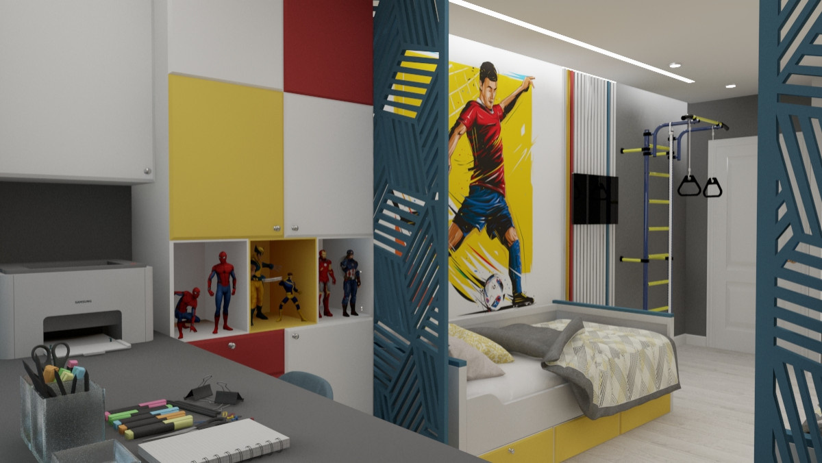 детская на спорте