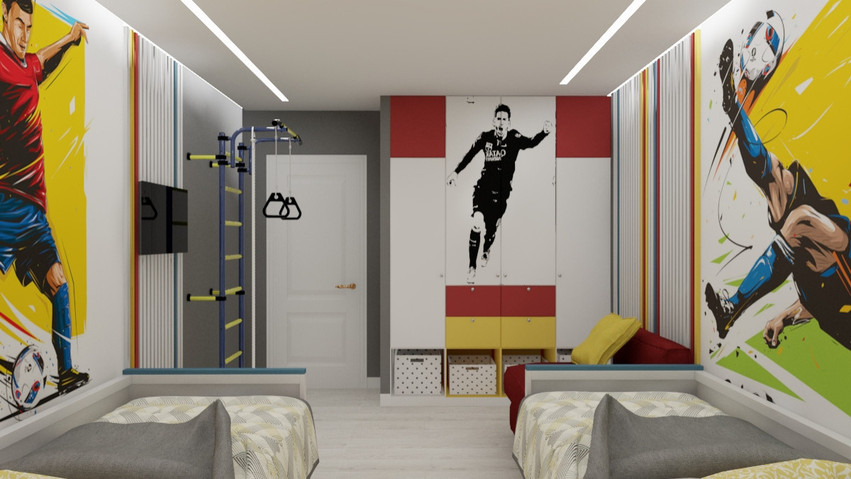 детская на спорте