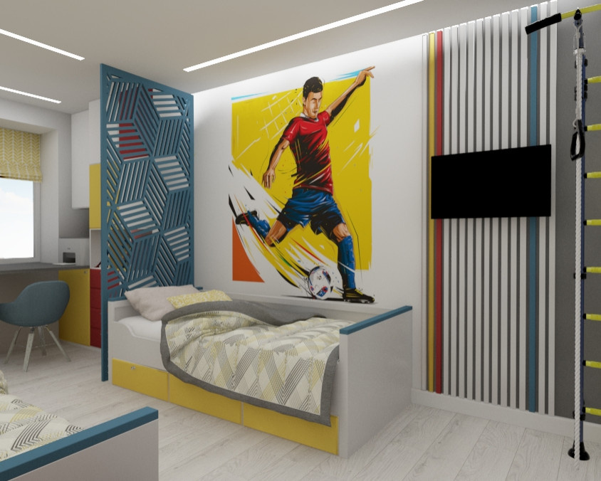 Обложка проекта: детская на спорте