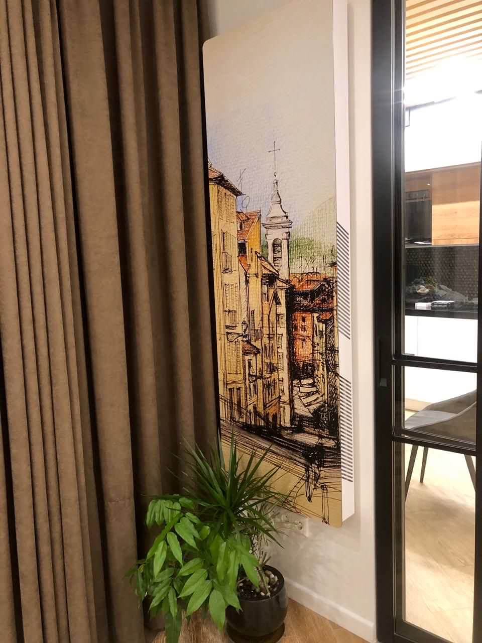 Вертикальный радиатор Savva Decor