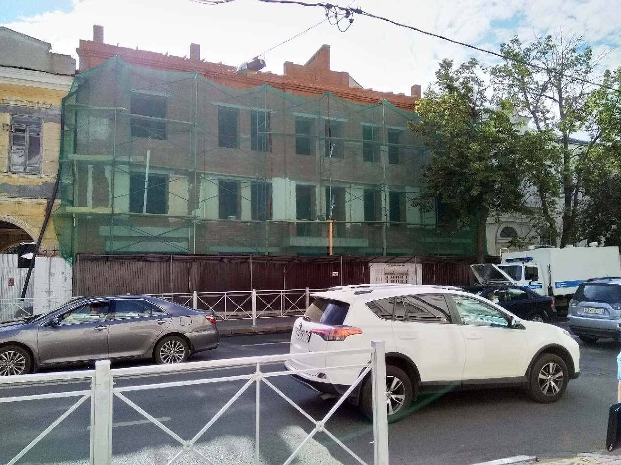 Фасад Лобачевского Казань