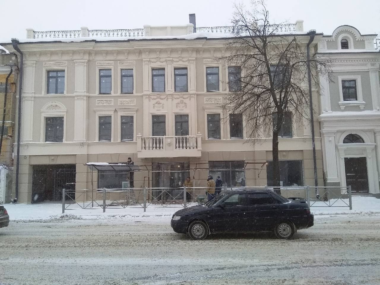 Фасад Лобачевского Казань