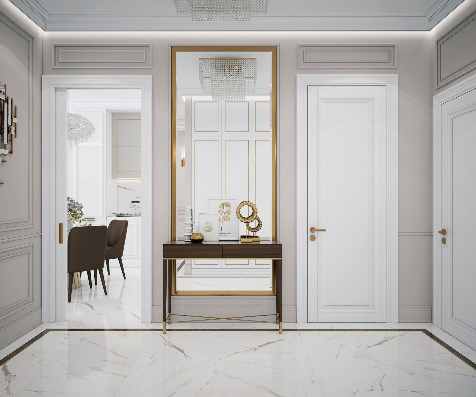 Элегантная классика - Сердце столицы 80 кв.м.