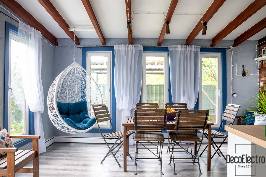 DecoElectro в проекте Фазенда Life: "Веранда - всё одном"