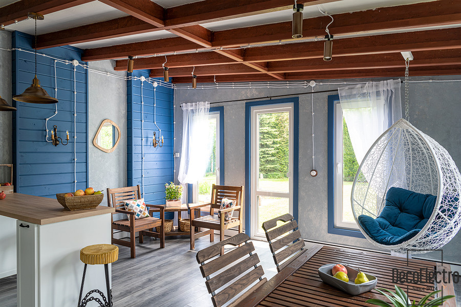 DecoElectro в проекте Фазенда Life: "Веранда - всё одном"