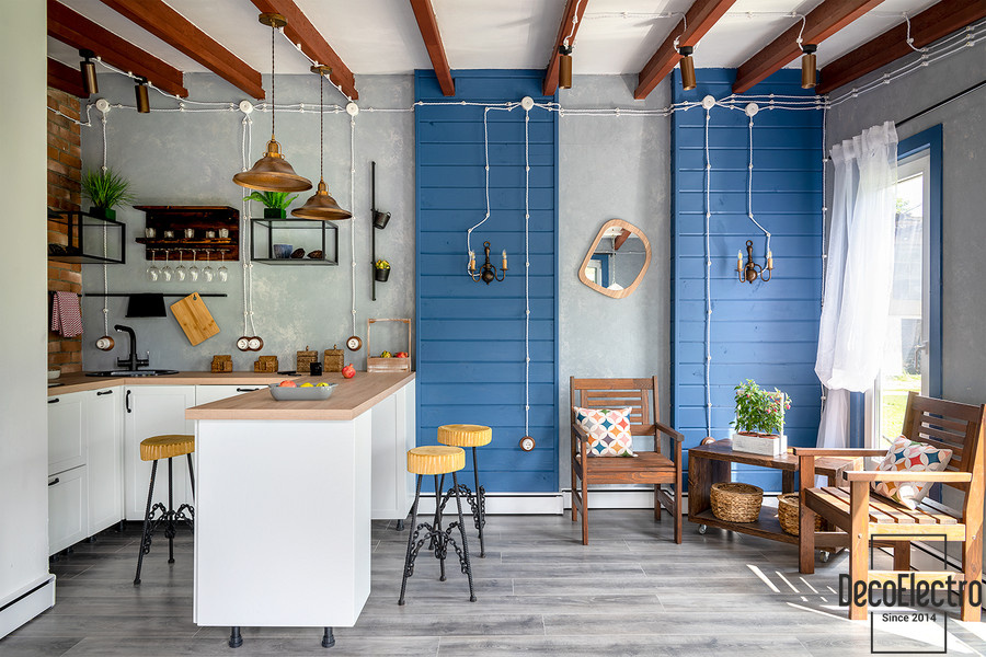 DecoElectro в проекте Фазенда Life: "Веранда - всё одном"