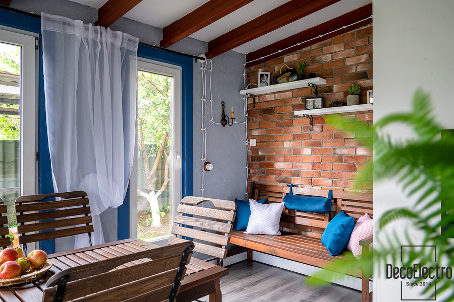 DecoElectro в проекте Фазенда Life: "Веранда - всё одном"