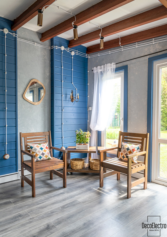 DecoElectro в проекте Фазенда Life: "Веранда - всё одном"