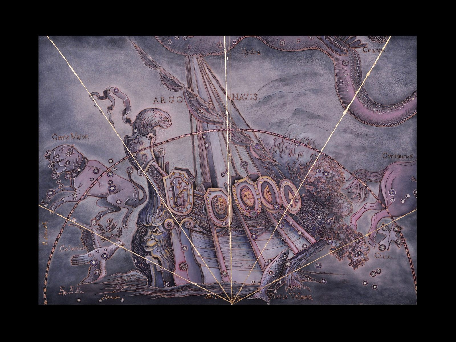 Обложка проекта: Карты Звездного Неба ( по мотивам Яна Гевелия )