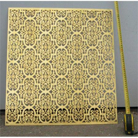 Лазерная резка латуни