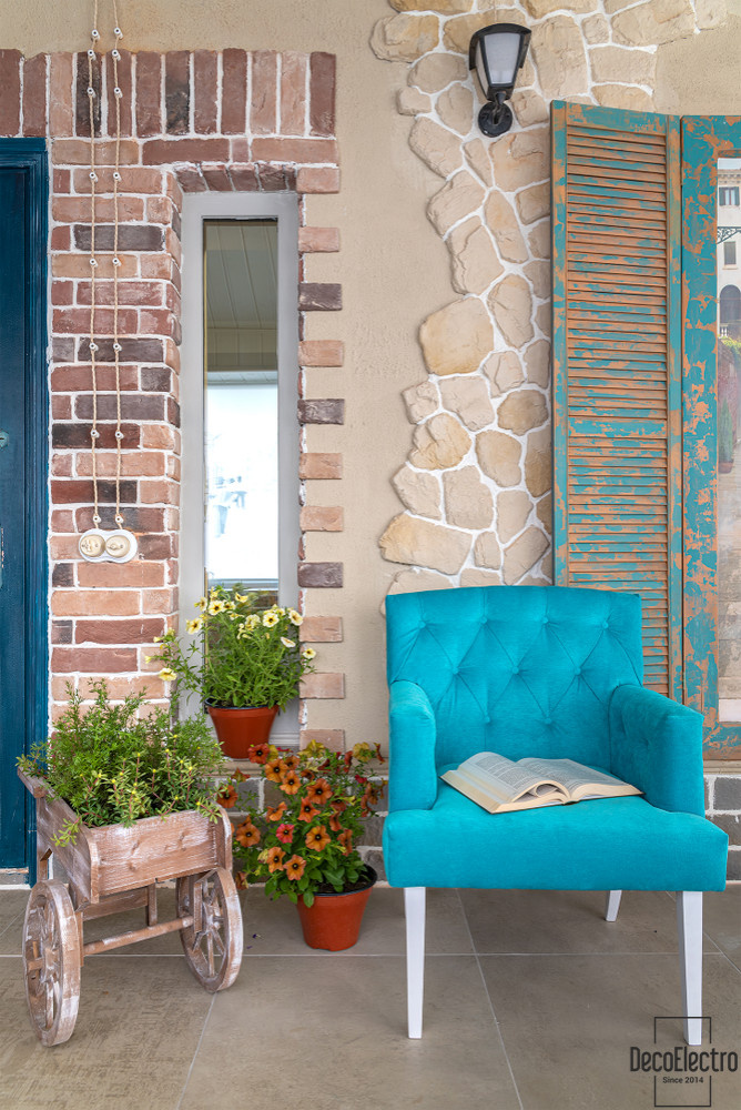 DecoElectro в проекте Фазенда Life: "Итальянский дворик"