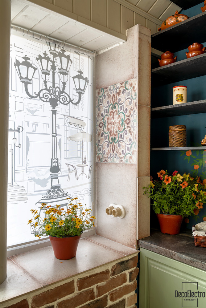 DecoElectro в проекте Фазенда Life: "Итальянский дворик"