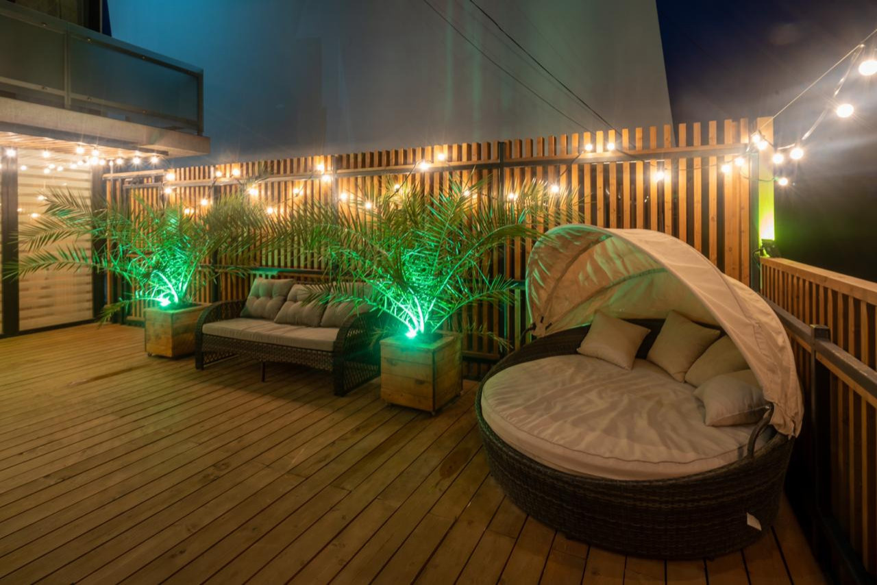 Терраса. ЖК «Green Palace» в Сочи