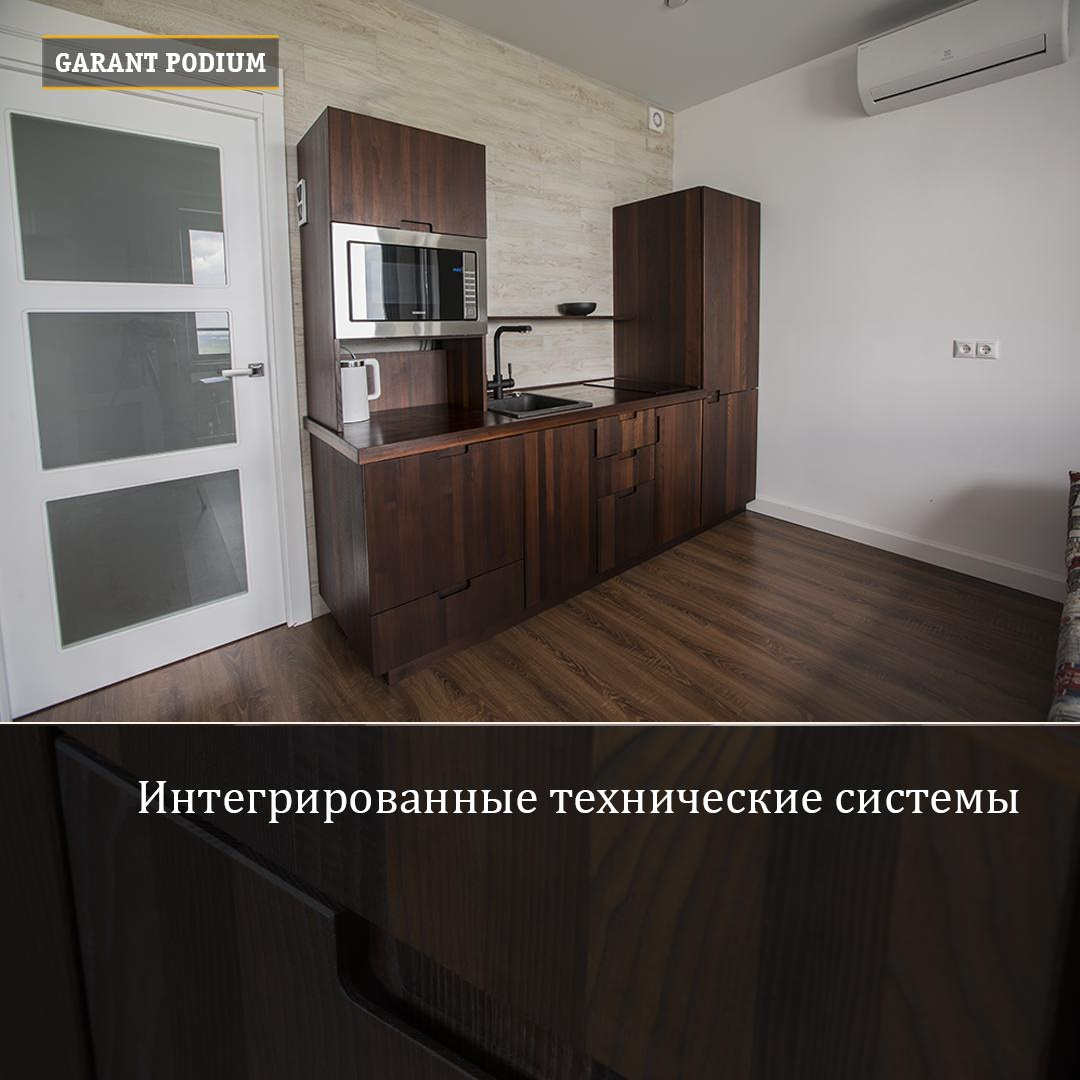 Кухня Mr.Brown из термированного массива ясеня