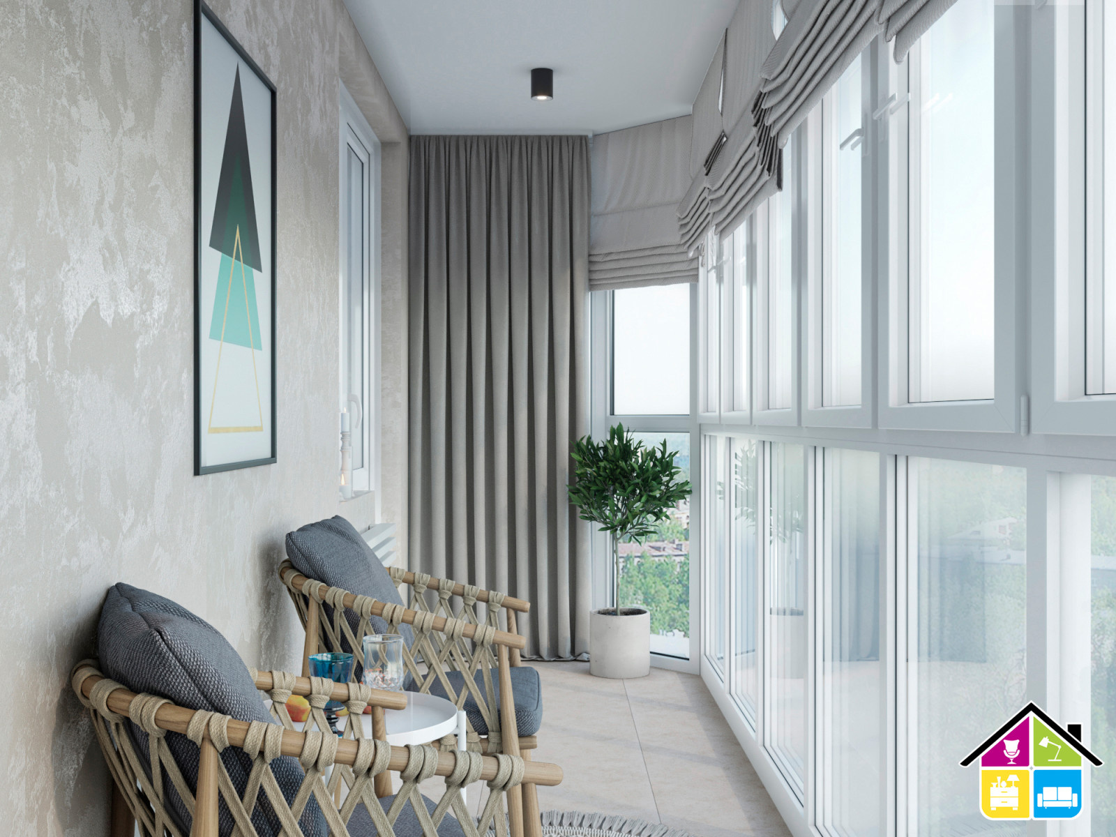 Дизай-проект квартиры в 82 кв.м. Петроглиф парк