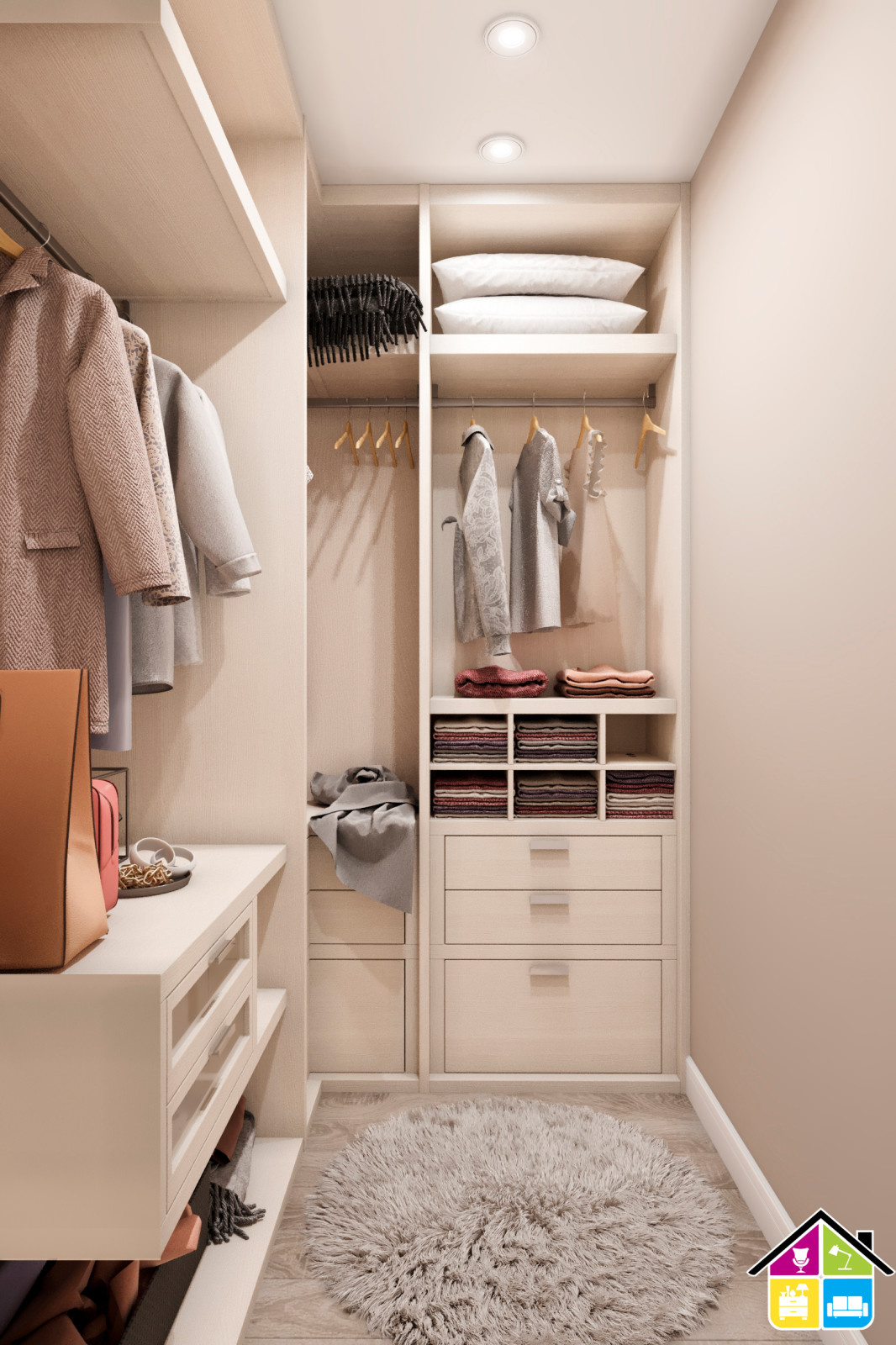 Дизай-проект квартиры в 82 кв.м. Петроглиф парк