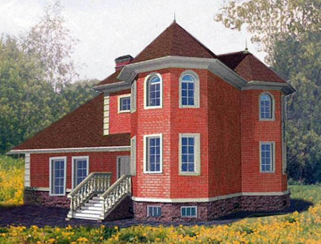 Каталог домов из кирпича