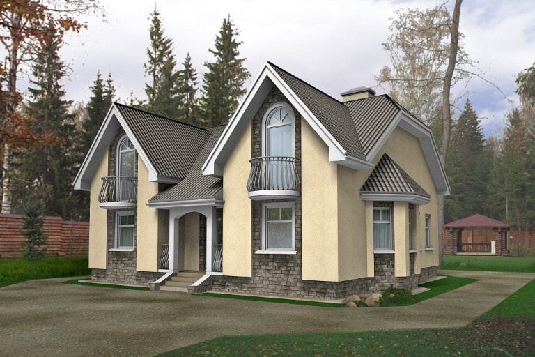 Каталог домов из кирпича